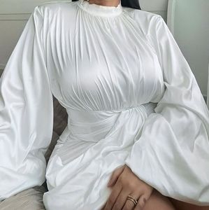 Fashion nova balloon sleeve dress